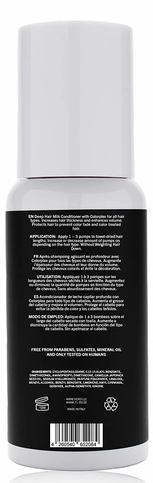 ONLY TODAY! MANE HEAD Leave-In Conditioner Milk Treatment, Protection 150ml/5oz - Image 2 of 4