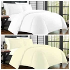 100% EGYPTIAN  COTTON 400 TC DUVET QUILT COVER SET SINGLE DOUBLE KING SIZE