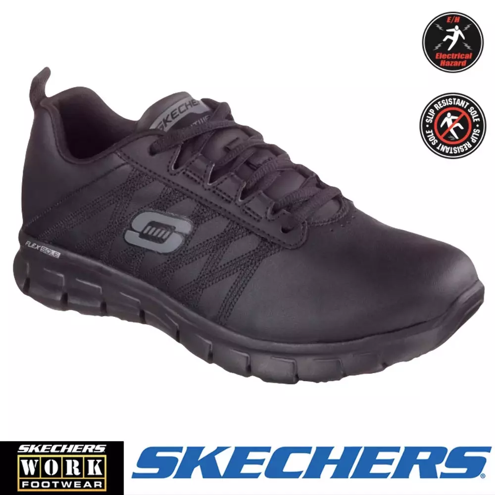 Skechers sure track deals erath womens black