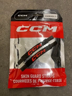 CCM Hockey Shin Guard Straps | Sock Tape Replacement Shinpad Shin Pad Pads Strap