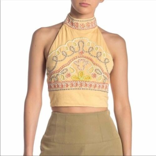Free People Goa Embroidered Tank Top - Photo 1 sur 4
