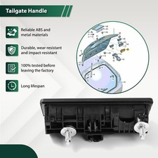 Für VW Tiguan HECKKLAPPE GRIFF SCHALTER TASTER MIKROSCHALTER 5N0827566T