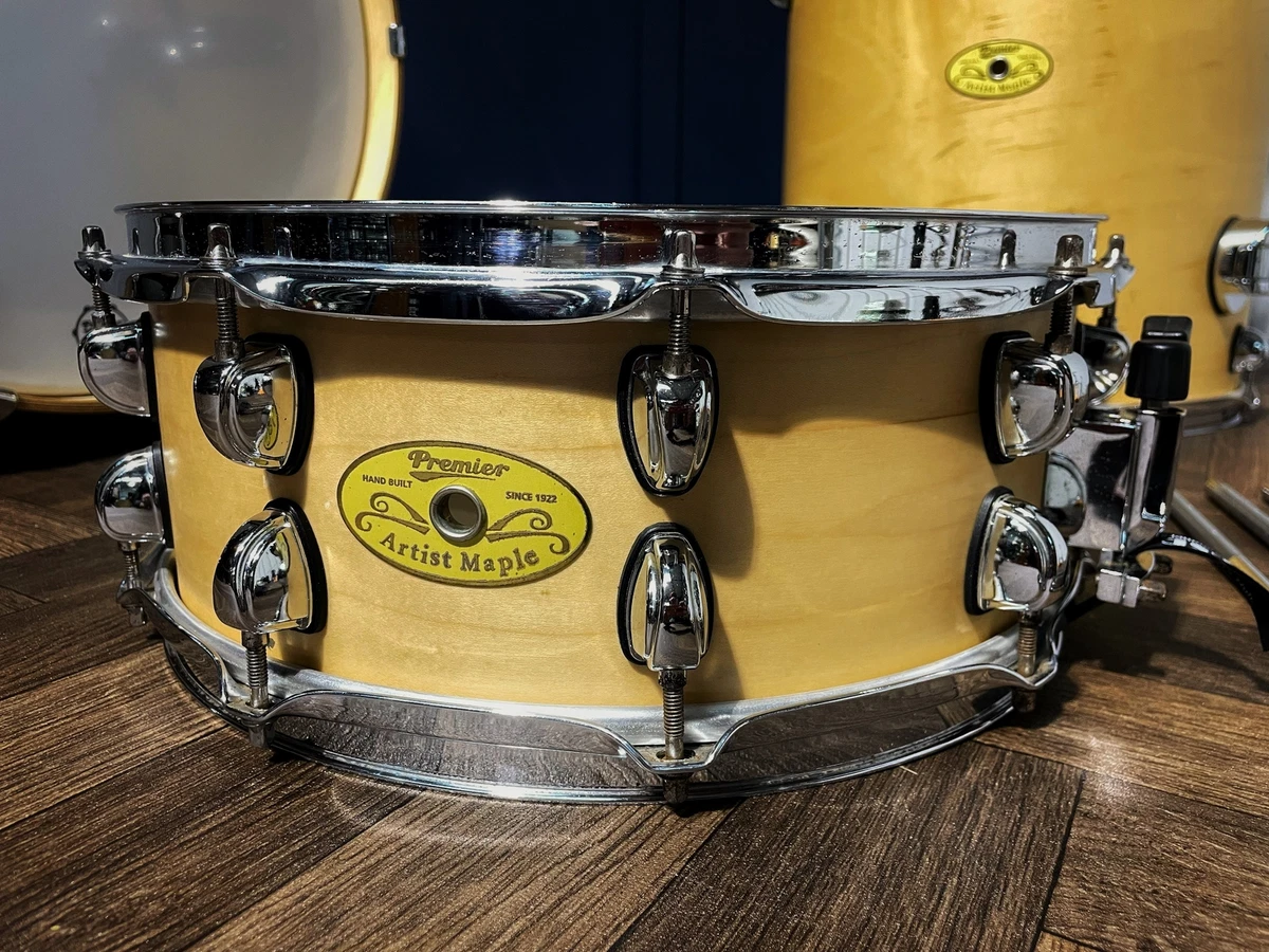 Premier Artist Maple Drum Kit 5 Piece Shell Pack Natural 22