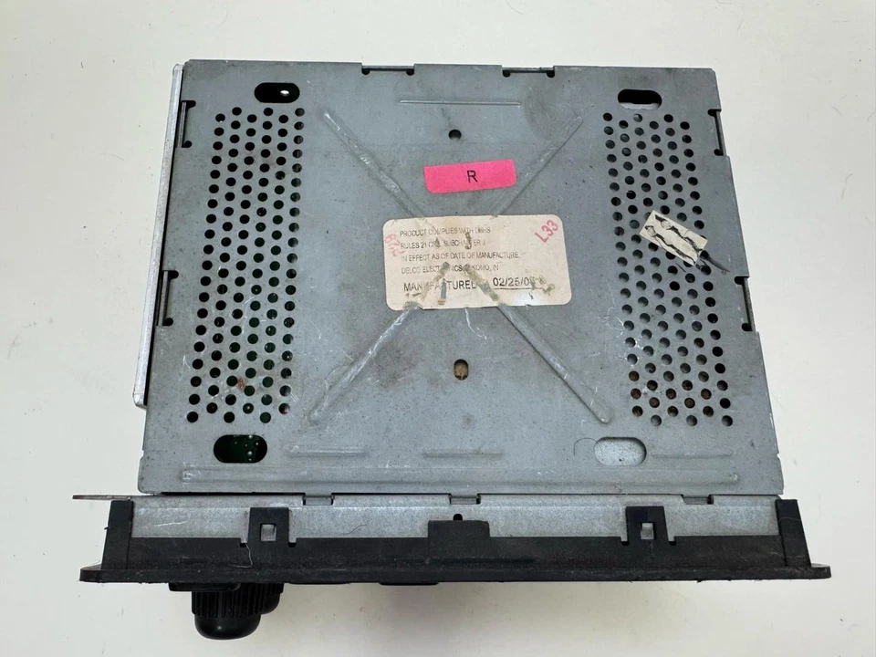 CAR STEREO DELPHI DELCO ELECTRONICS AUDIO EQUIPMENT FITS 03-05 CAVALIER 10315119 - Image 3 of 4