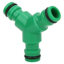 New 10X 3 Way Coupling Water Hose Fitting Y Connector Adapter Coupler For Garden
