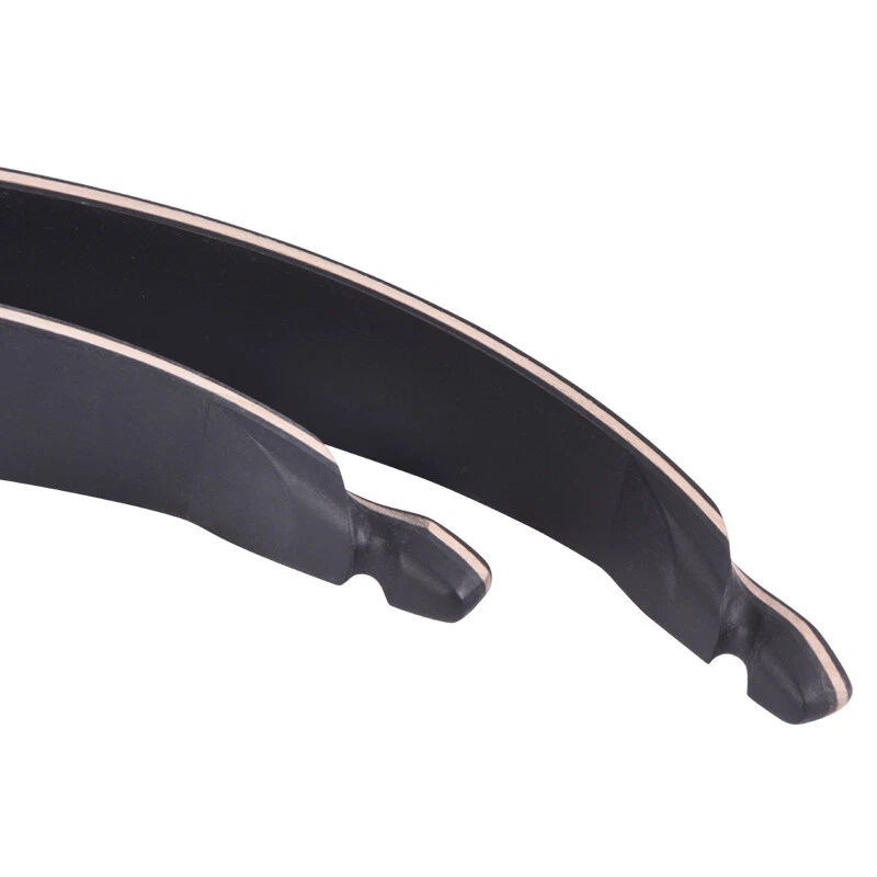 ILF Archery Recurve Bow Limbs 20-50lbs Maple Core American Bow Hunting Shooting - Image 2 of 4