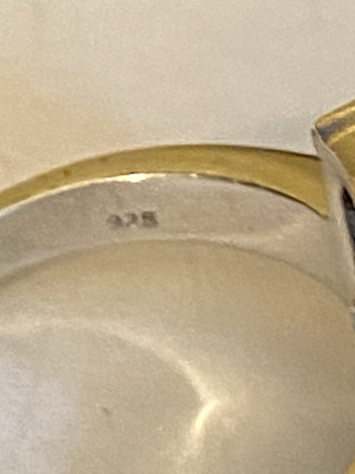 Sterling Silver Rectangular Cushion Cut Black Ony… - image 6