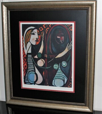 PABLO PICASSO/GIRL BEFORE A MIRROR★MOMA Pablo Picasso: Girl before a Mirror Magnet – MoMA Design Store