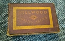 SALE VTG ANTIQUE HILLWOOD MFG CLEVELAND OHIO TRIMMERS TACKS BLUED STERILIZED