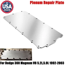 Plenum Repair Plate 8MM Aluminum For Dodge 360 Magnum V8 5.2L,5.9L 1992-2003 US