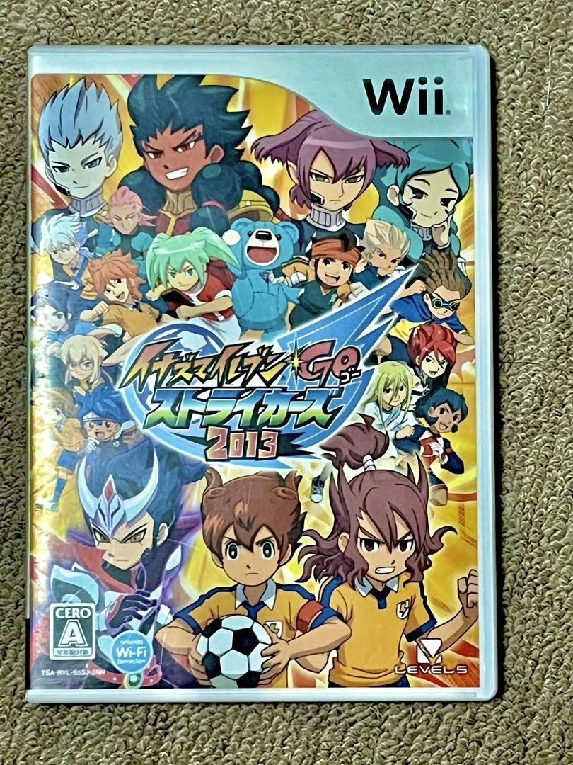 USE Level 5 Inazuma Eleven Go: Strikers 2013 Wii Region Code NTSC-J japan  game