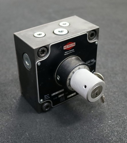 HERION 2-Wege Stromregelventil Pn = 315bar Best.Nr. 51 001 85 Typ MR10HVG5001300 - Bild 1 von 8