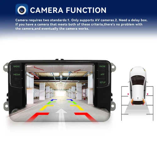 6.5" NONAME RCD360PRO 187B Für VW SKODA Grün Licht CarPlay Android Auto Radio - Bild 12 von 18