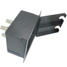 4CH Channel XLR Patch Bay Recessed Stage Pocket Floor Box Pass Through Connector