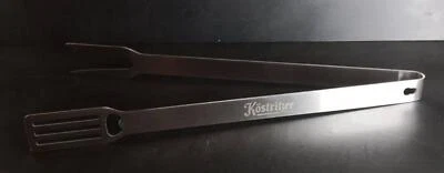 Köstritzer Edel Pils Grillzange, Öffnerfunktion Grillen, Bier, Edelstahl, Neu