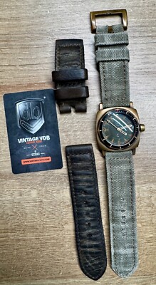 Uhr Vintage VDB C21 History Bronze Custom Made Limited Top Zustand