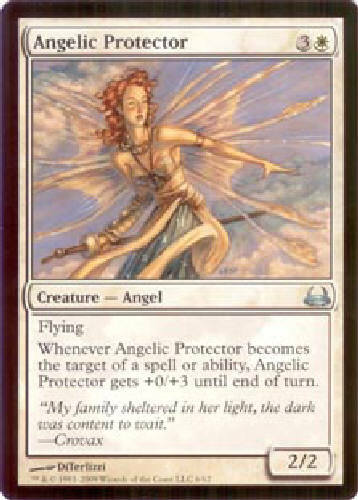 ANGELIC PROTECTOR X4 Divine vs Demonic MTG Magic Trading Card Game DJMagic Deck