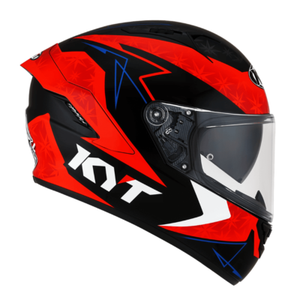 CASCO INTEGRALE DOPPIA VISIERA KYT NF-R FORCE ROSSO Taglia XS  augusto-fernandez- | eBay
