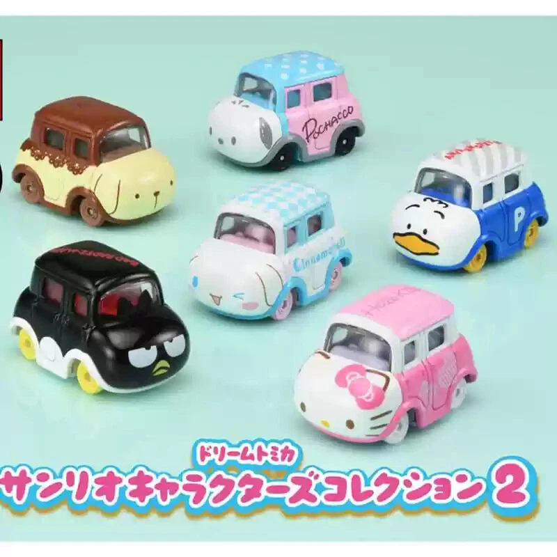 Takara Tomy/Tomica Sanrio Hello Kitty Alloy Simulation Car Model Girl Toy Gift - Image 3 of 4