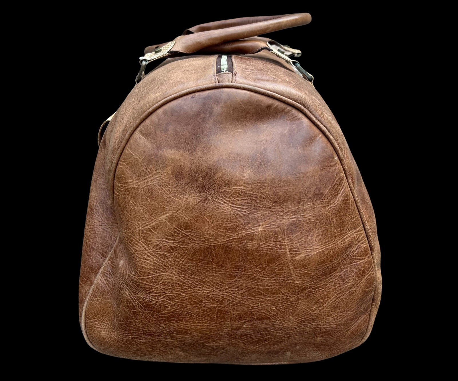 ADRIANA CASTRO PYTHON SNAKESKIN LEATHER DUFFLE BA… - image 2