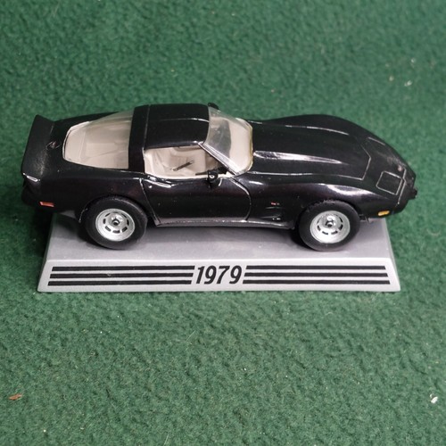 Danbury Mint 1979 Chevrolet Corvette Black 1:43 Scale 50th Anniversary Series