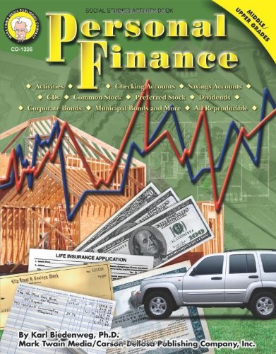 PERSONAL FINANCE, MIDDLE/UPPER GRADES By Karl Biedenweg **Mint ...