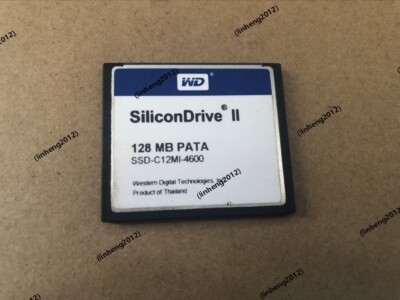 WD SiliconDrive  II 128MB PATA CompactFlash CF Memory card SSD-C12MI-4600