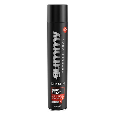 Gummy Keratin Hair Spray Ultra Strong Hold 400ml Haarspray Extra Stark