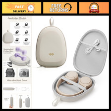 Universal Hard Shell Headphone Case - Super-Slim Portable Travel Organizer Bag -
