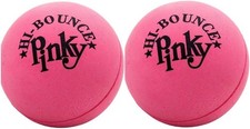 JA-RU Hi-Bounce Pinky Ball 2 Bouncy Balls Bouncing Balls for 2 Pack, Pink