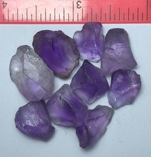 87 Carat Faceted Quality Natural Amethyst Lot From Africa Loose Gemstone