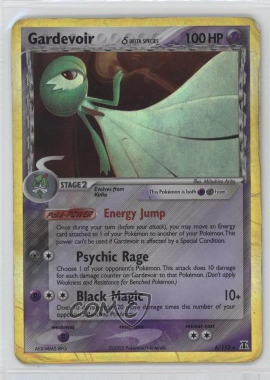 Gardevoir Pokemon EX Delta Species #6 2005