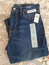 NEW Old Navy Denim Jeans Boy s Size 12 Blue Straight Leg Built In Flex