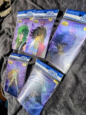 Saint Seiya Set de 5 Tarjetas 3D Made in Japan