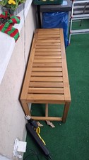 Gartenbank Holz 3-sitzer 120x40x46
