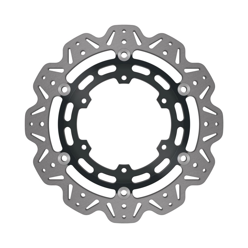 EBC Floating Vee Rotor Front Black Hub - VR2128BLK