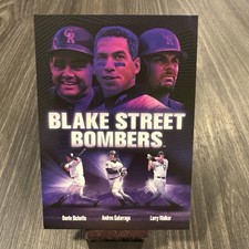 2021 Topps Archives #MPC-12 Larry Walker Movie Poster  Card Colorado Rockies