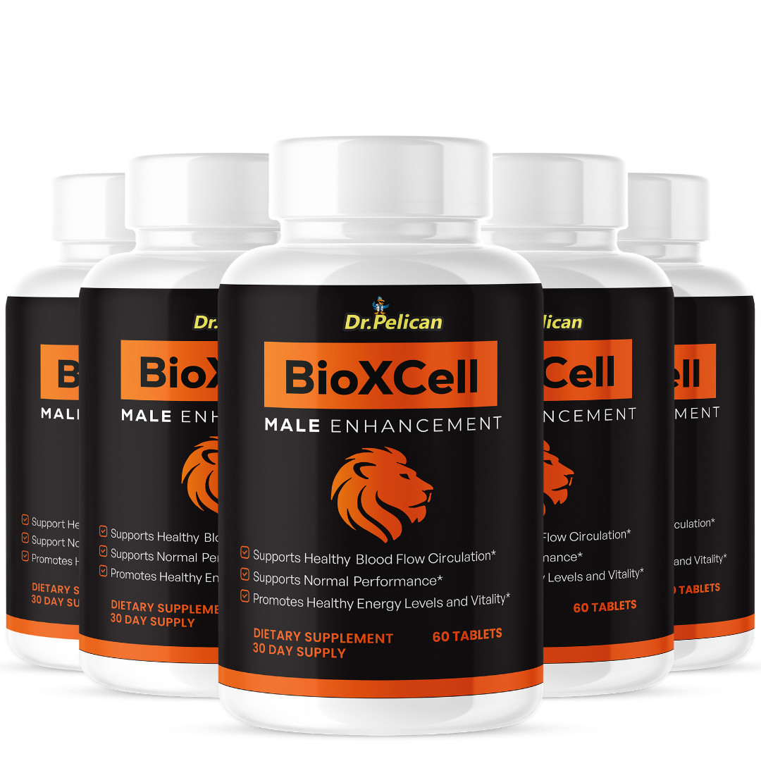 BioXCell- Men's Health & Performance- 5 Bottles- 300 Tablets