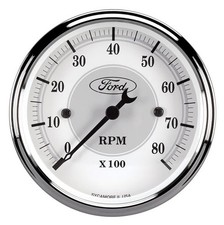 Autometer 880088 Ford Masterpiece Tachometer 3-18 8k Rpm In-dash