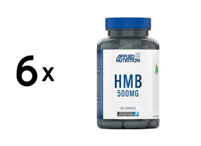 6 x Applied Nutrition HMB 500mg (120 Caps) (177,98 EUR/kg)