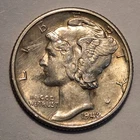 #7 Nicer Low Mintage 1942 S Winged Liberty Head Mercury Dime