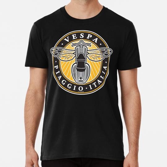 Vespa Piaggio Italia S to 5XL Made in the USA T-Shirt