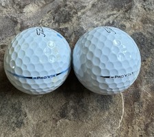 Titleist 2017 Model Pro V1 Left Dash Ball Lot Of 2. Used