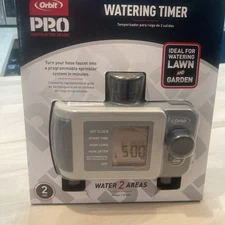 Orbit Pro Digital Watering Timer Contractor Grade, 2 Port New Unopened