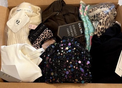NEW! Women's Clothing Reseller Wholesale Bundle Box Lot -Min. Retail $250