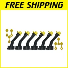 Premium 6 Pack of Blitz Gas Spout Replacements - Perfect Fit for Various Sizes