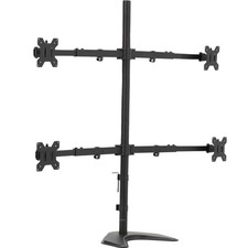 VIVO Telescoping Quad Ultra Wide 27" to 38" Monitor Freestanding Desk Stand