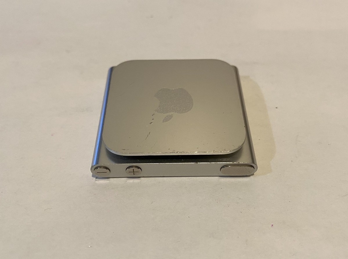 Apple iPod nano 6th Generation 8GB - Silver (MC525LL/A) - Works