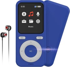 64GB MP3 Player with Bluetooth,Bluetooth Portable HiFi Lossless Sound MP3 Player