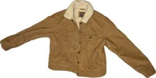 Authentic GAP Kids Boys Sherpa Lined Brown Corduroy Jacket Coat XL 12 New Tags